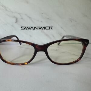 Swanwich Daytime Blue Light Blocking Glasses Extra Large perfect condition